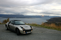 Mit dem Roadster in Norwegen